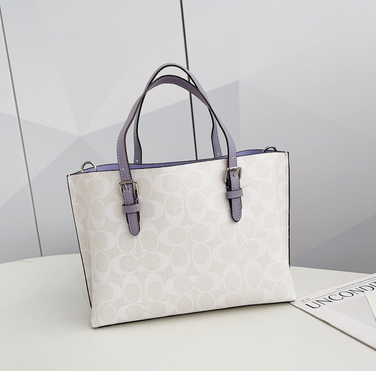 Mollie Tote White