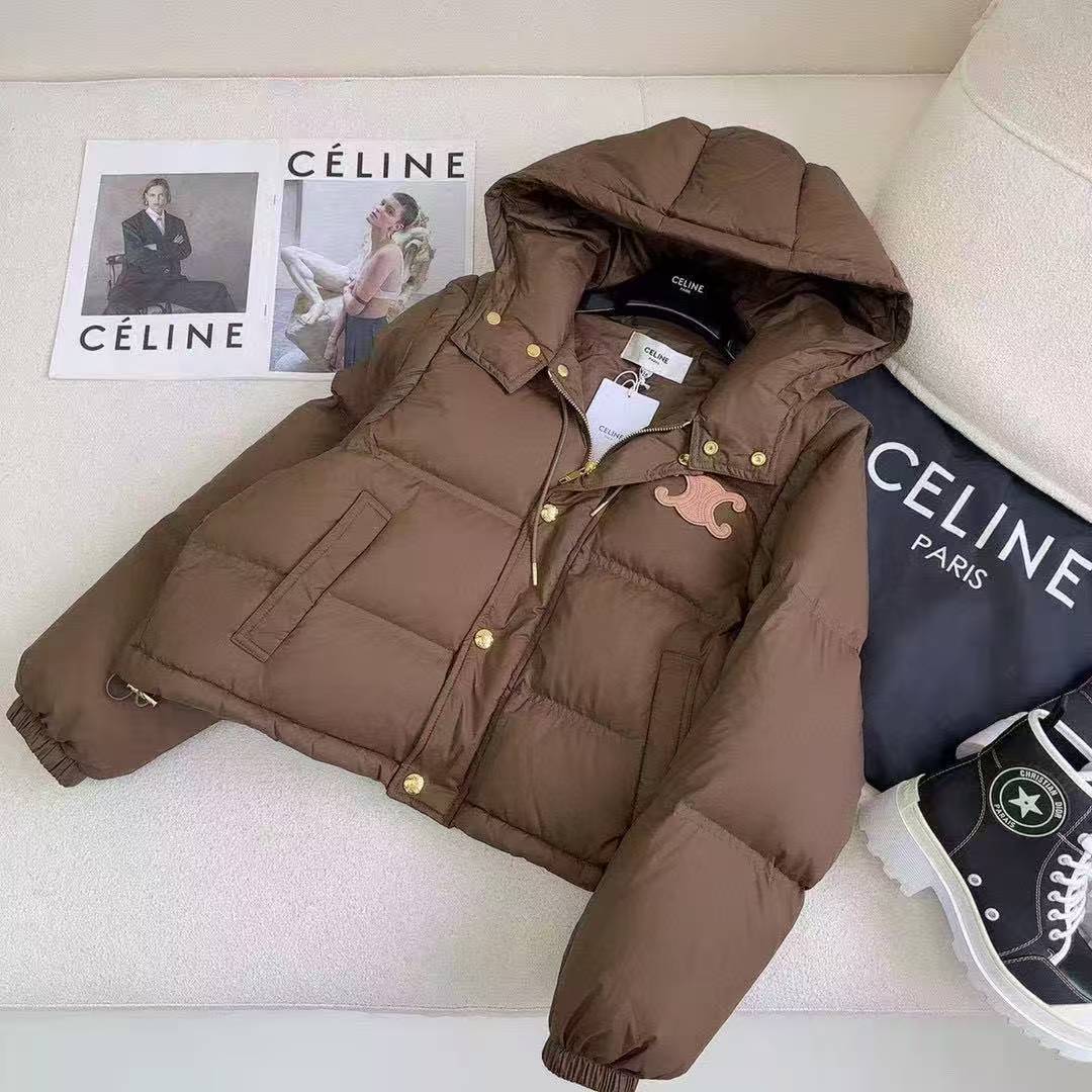 Brown Puffer Jacket