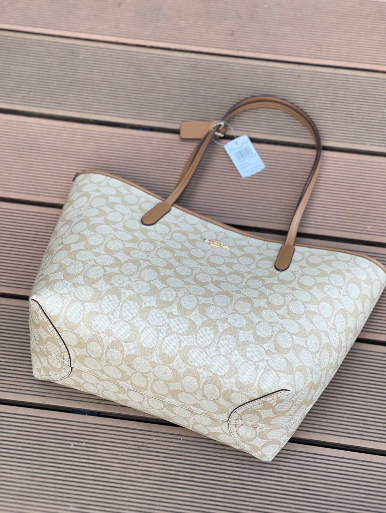 Beige Bag