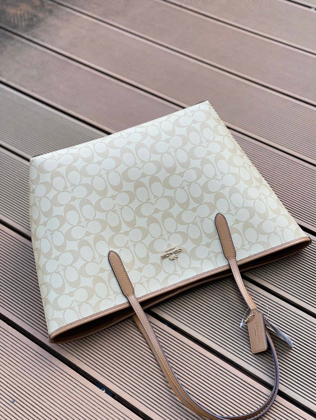 Beige Bag
