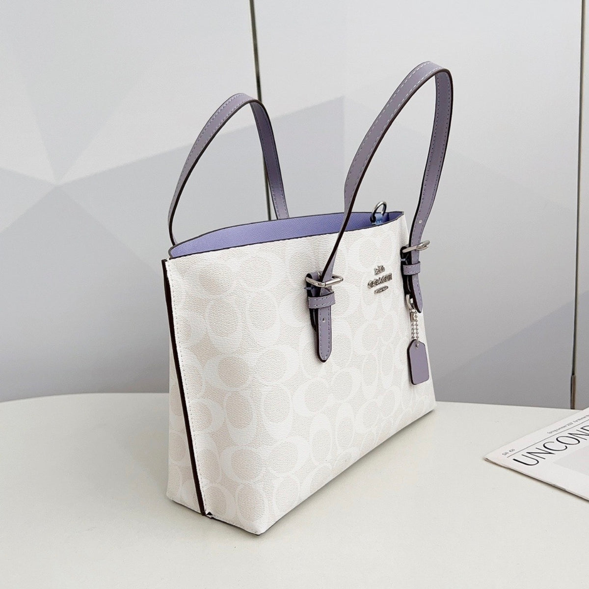 Mollie Tote White