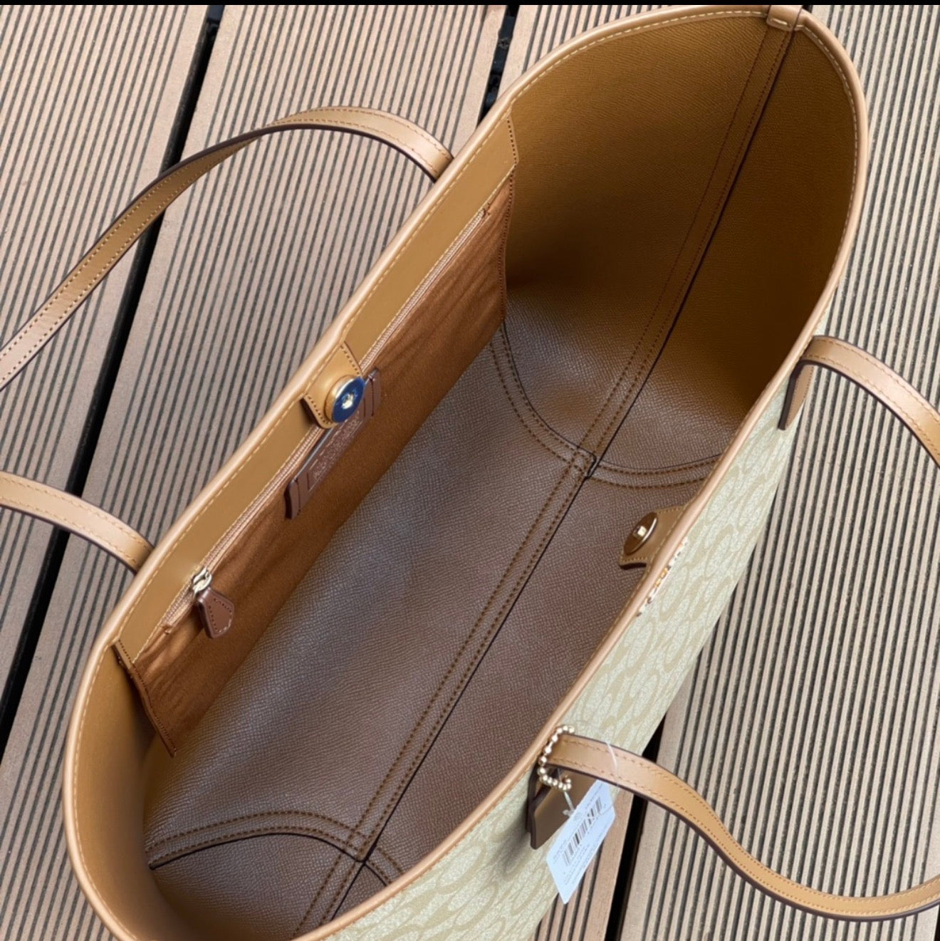 Beige Bag
