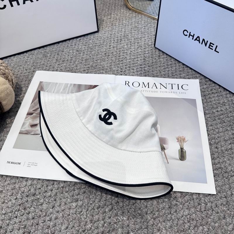 White Bucket Hat
