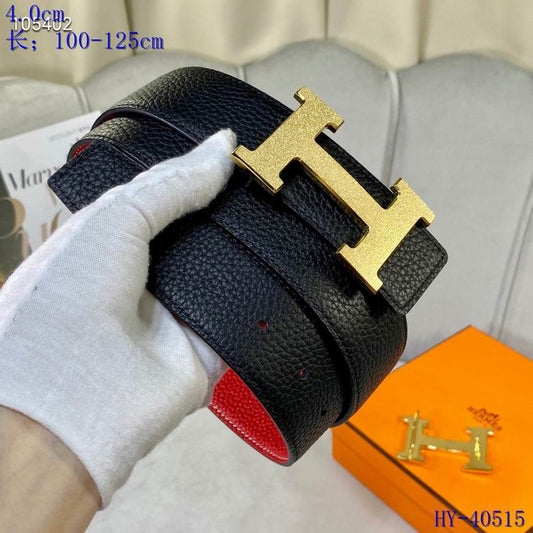 Iconic Reversible Leather Belt