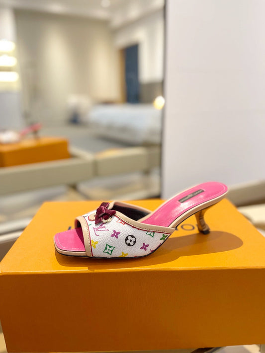 Kitten Heeled Sandals